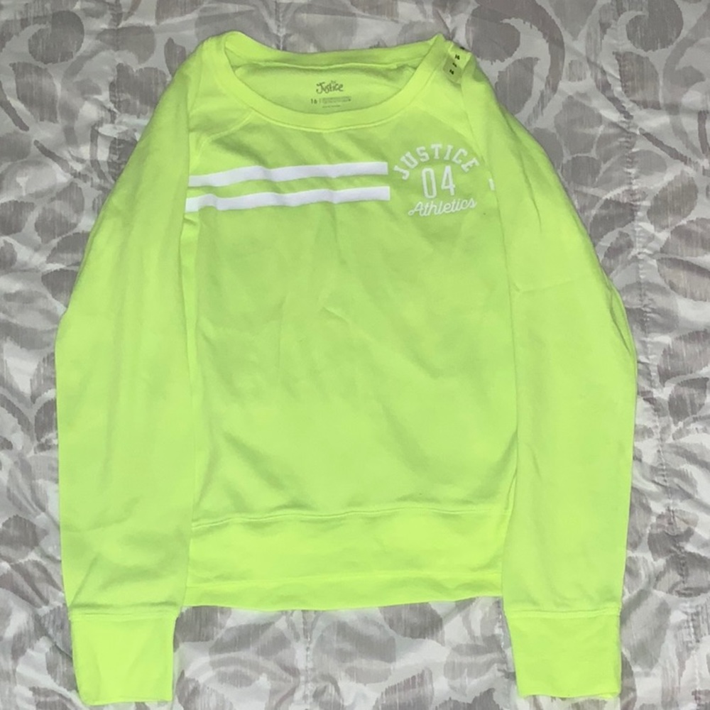Justice crew neck